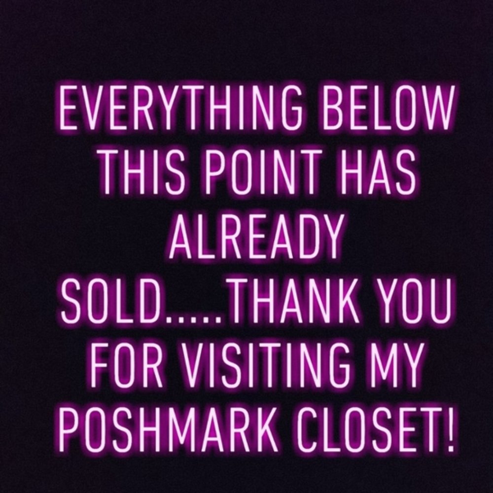 Items below this point have already sold